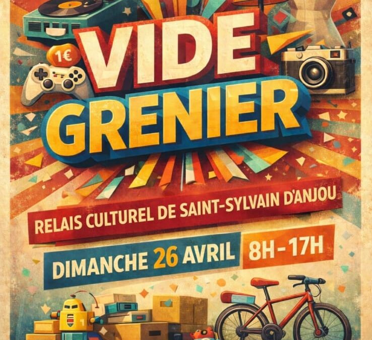 4ème VIDE-GRENIER le dimanche 26 avril